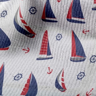 Two-Color Sailboat Terry