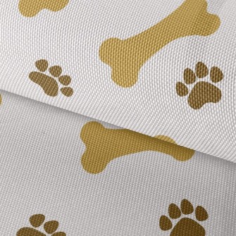 Minimalistic Bone Footprints Waterproof Oxford