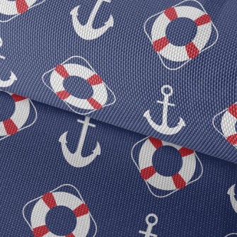 Life Buoy And Anchor Waterproof Oxford