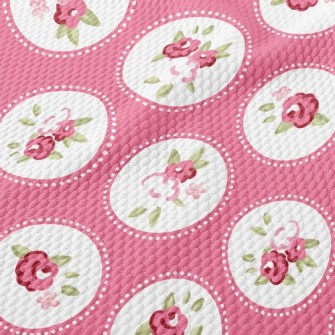 Circle Protects Roses Birdseye Piqué