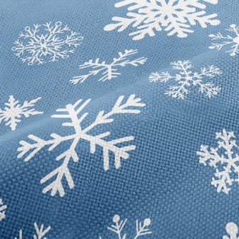 Pure White Snowflake Performance Linen