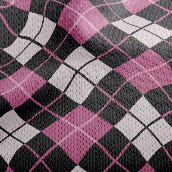 Fashion Line Square Athletic Mesh Flat Back