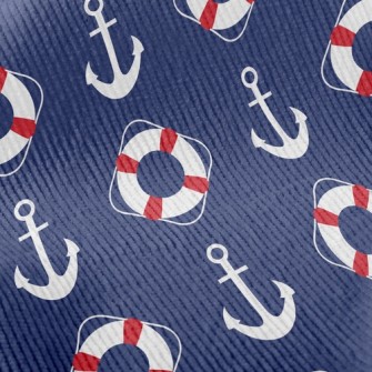Life Buoy And Anchor Standard Corduroy