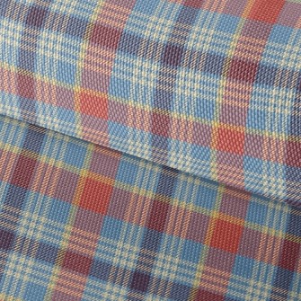 Red And Blue Plaid Pattern Waterproof Oxford