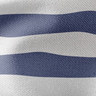 Classic Horizontal Stripes Waterproof Canvas