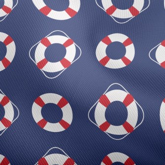 Red And White Lifebuoy Dobby