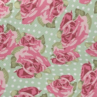 Atmospheric Rose Garden Twill