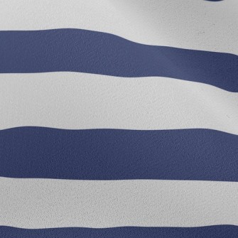 Classic Horizontal Stripes Chiffon
