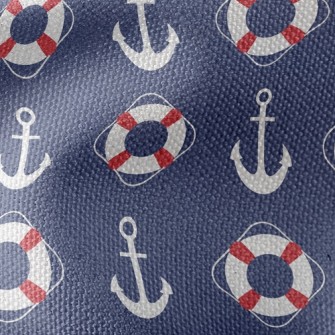 Life Buoy And Anchor Waterproof Canvas