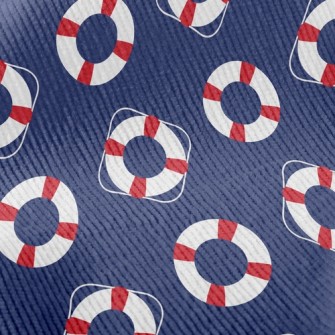 Red And White Lifebuoy Standard Corduroy