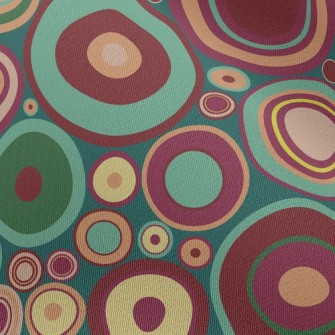 Overlapping Dots Chiffon