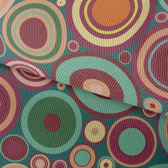 Overlapping Dots Waterproof Oxford