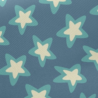 Two-Color Stacked Stars Twill