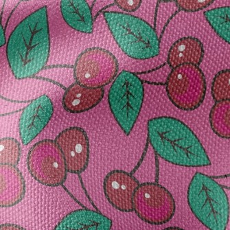 Petite Cherry Waterproof Canvas