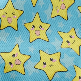 Cute Emoticon Star Standard Corduroy