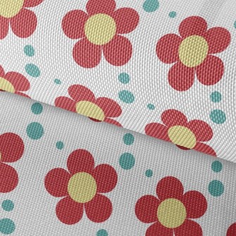 Vibrant Little Flower Waterproof Oxford
