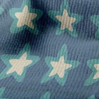 Two-Color Stacked Stars Terry