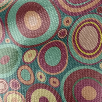 Overlapping Dots Waterproof Canvas