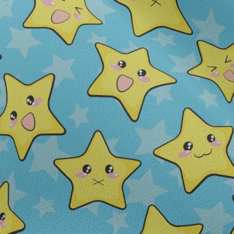Cute Emoticon Star Chiffon