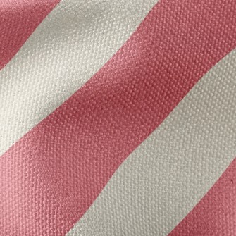 Typical Thick Diagonal Stripes Waterproof Canvas