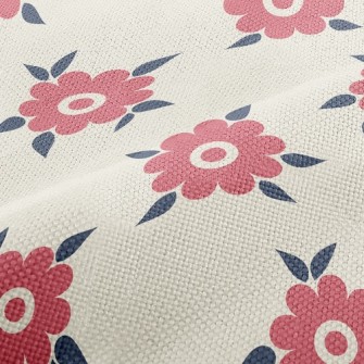 Small Beautiful Flowers Performance Linen
