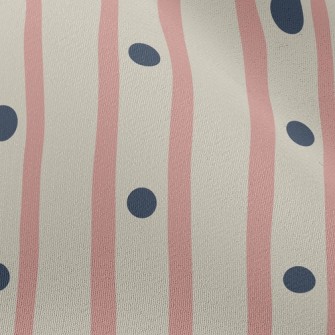 Dot Straight Stripe Chiffon