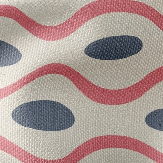 Polka Dot Wave Waterproof Canvas