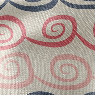 Curly Cloud Waterproof Canvas