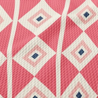 Layers Of Rhombus Birdseye Piqué