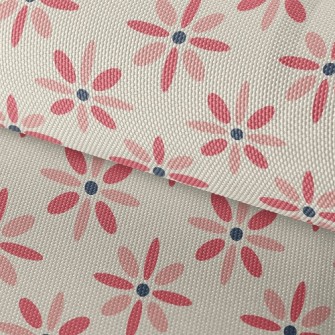 Radial Flowers Waterproof Oxford