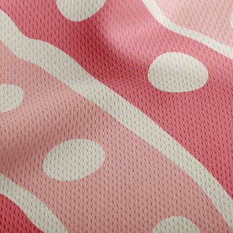 Circle Hypotenuse Athletic Mesh Flat Back