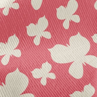 Big And Small Butterfly Family Standard Corduroy