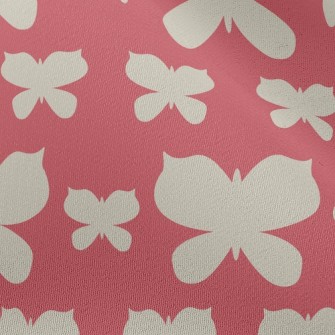 Big And Small Butterfly Family Chiffon