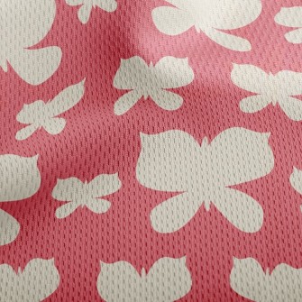 Big And Small Butterfly Family Athletic Mesh Flat Back