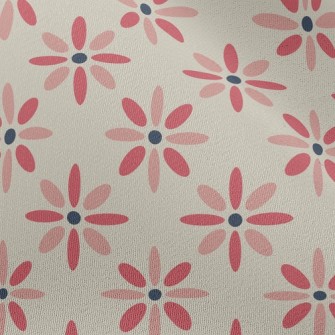 Radial Flowers Chiffon