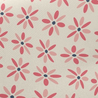 Radial Flowers Twill