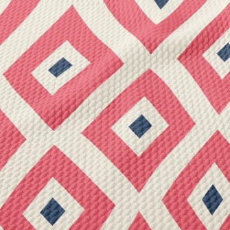 Layers Of Rhombus Birdseye Piqué