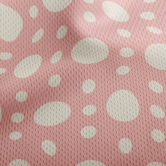 Simple Size Dots Athletic Mesh Flat Back