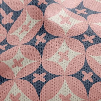 Cross Circle Cross Athletic Mesh Flat Back