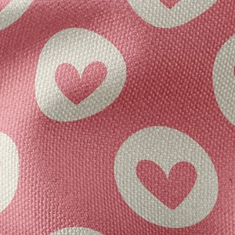 Round Heart Waterproof Canvas