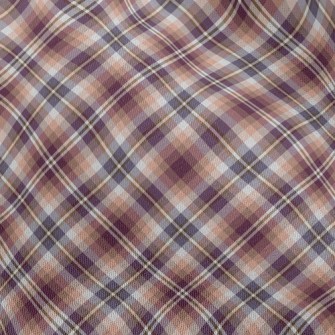 Multi-Level Plaid Chiffon