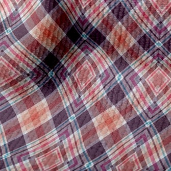 Multi-Level Plaid Terry