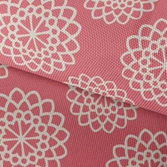 Beautiful Coil Flowers Waterproof Oxford