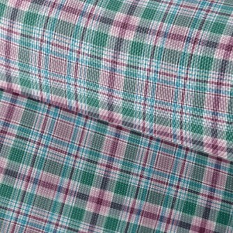 Contrasting Classic Check Waterproof Oxford