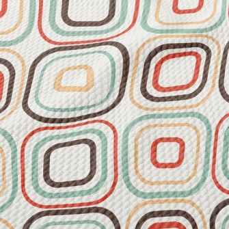 Layers Of Blocks Birdseye Piqué