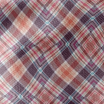 Multi-Level Plaid Waterproof Canvas