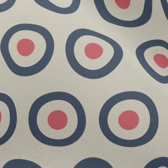 Circle Of Red Hearts Chiffon