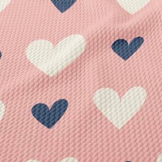 Big And Small Caring Family Birdseye Piqué