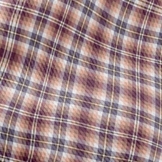 Multi-Level Plaid Standard Corduroy