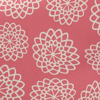Beautiful Coil Flowers Twill